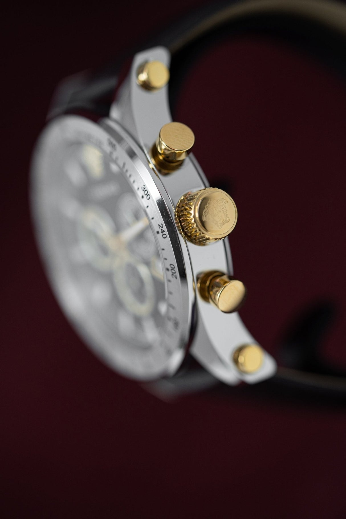 Versace Sporty Chronograph Black - Watches & Crystals