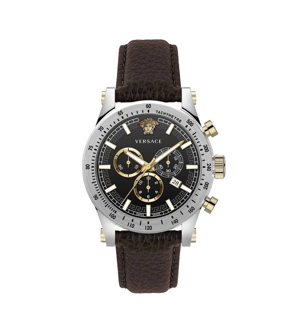 Versace Sporty Chronograph Black - Watches & Crystals