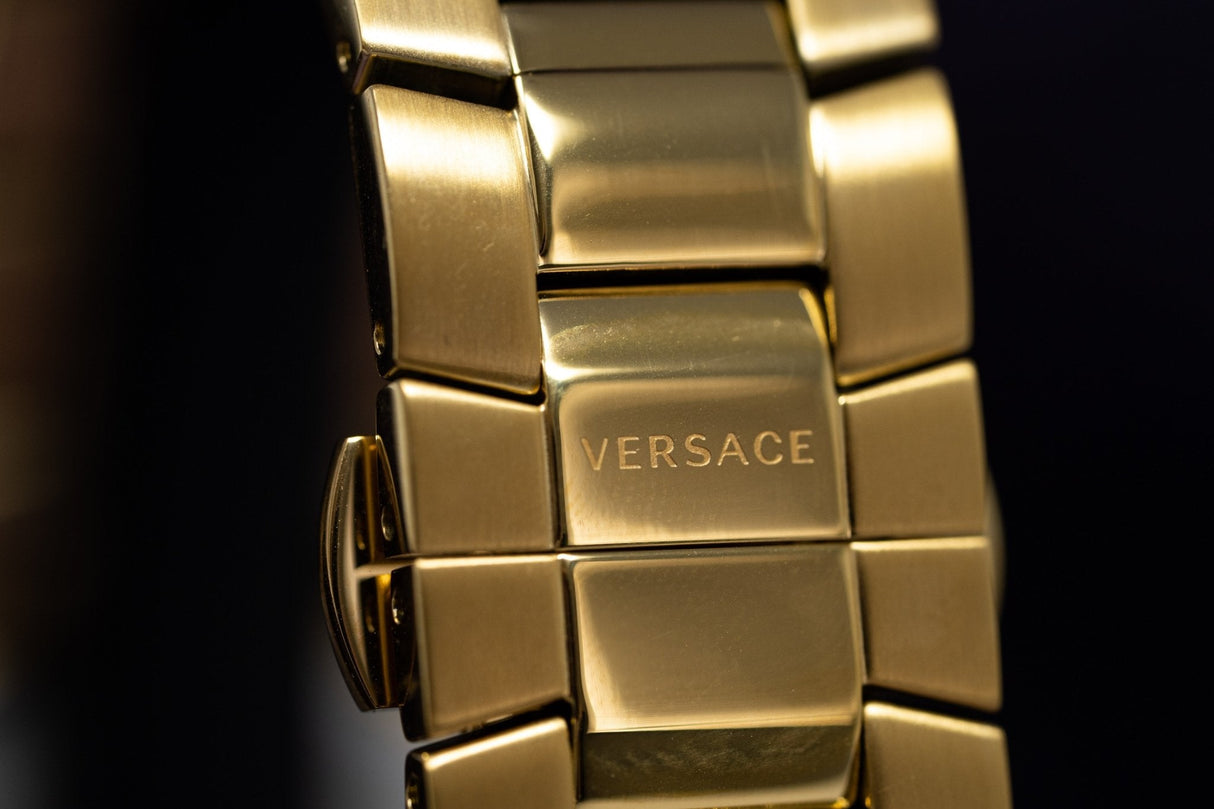 Versace Sporty Chronograph IP Gold - Watches & Crystals