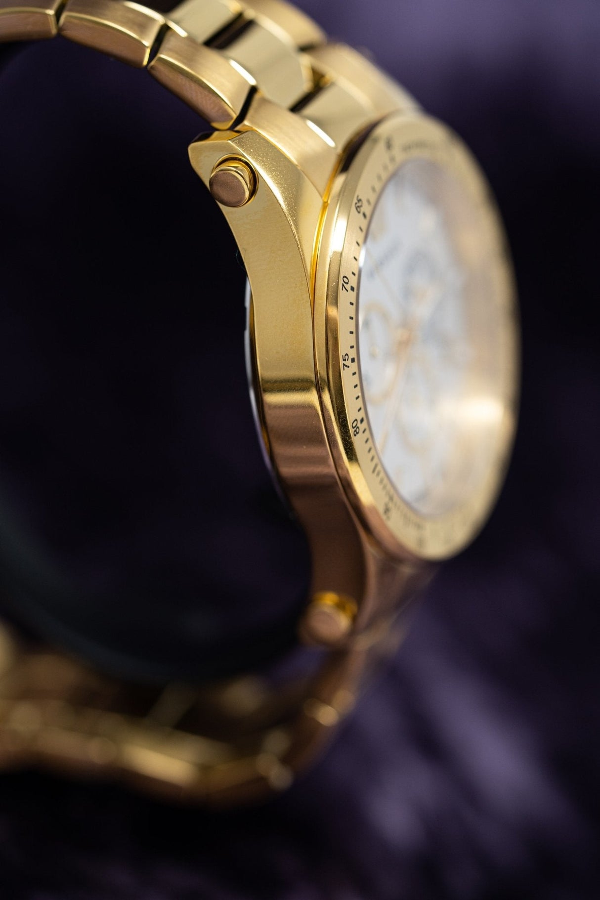 Versace Sporty Chronograph IP Gold - Watches & Crystals