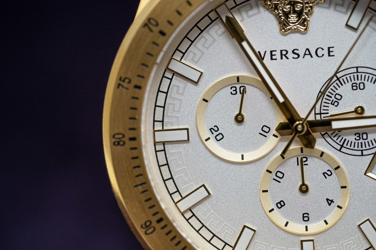 Versace Sporty Chronograph IP Gold - Watches & Crystals
