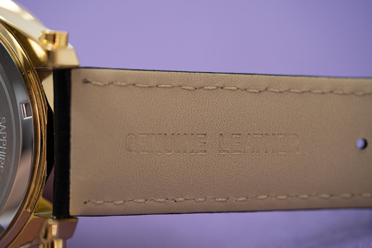 Versace Sporty Chronograph Leather Strap - Watches & Crystals