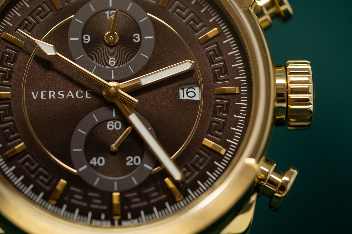 Versace Urban Chronograph Brown - Watches & Crystals