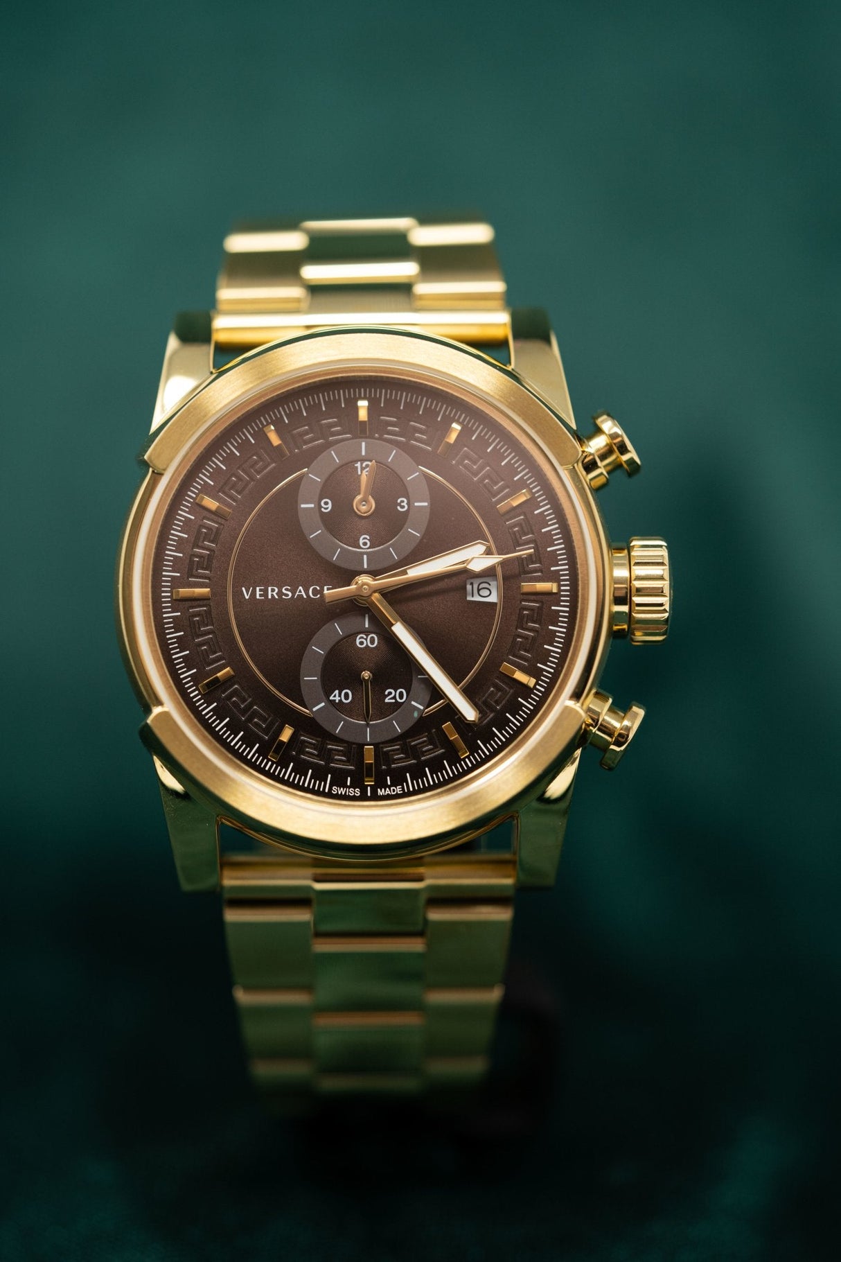 Versace Urban Chronograph Brown - Watches & Crystals