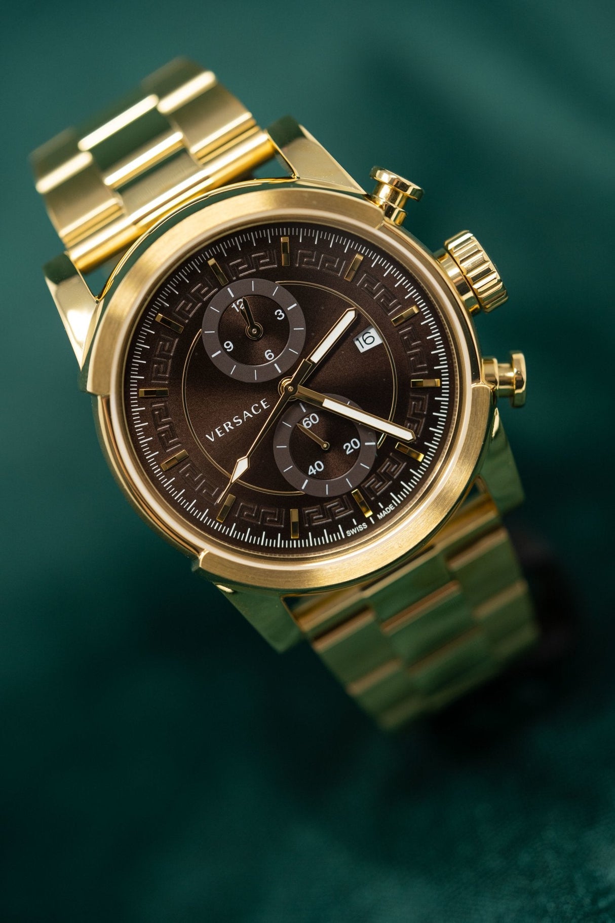 Versace Urban Chronograph Brown - Watches & Crystals