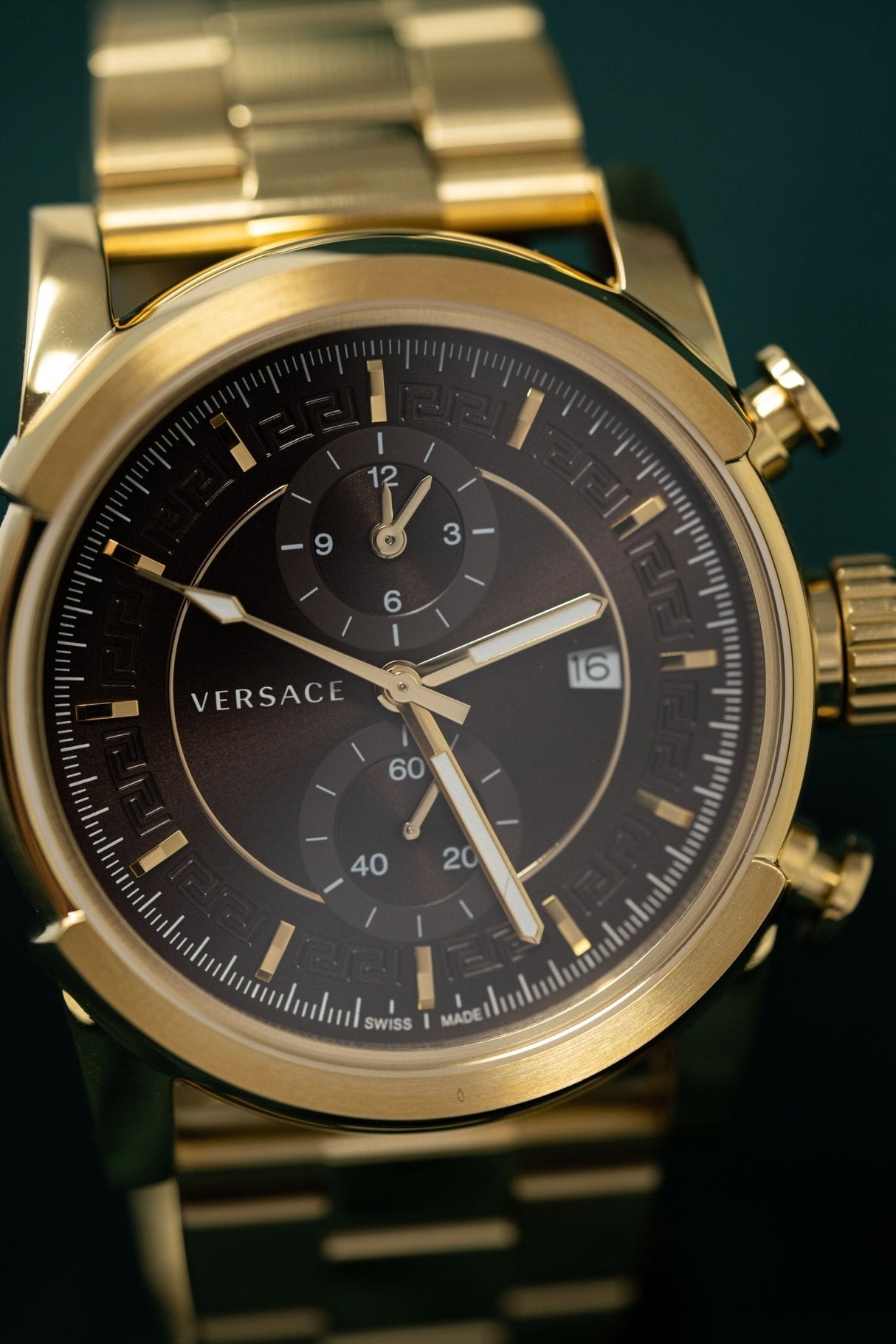 Versace Urban Chronograph Brown - Watches & Crystals