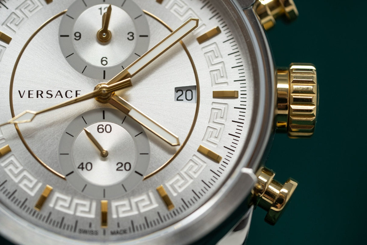 Versace Urban Chronograph Silver - Watches & Crystals