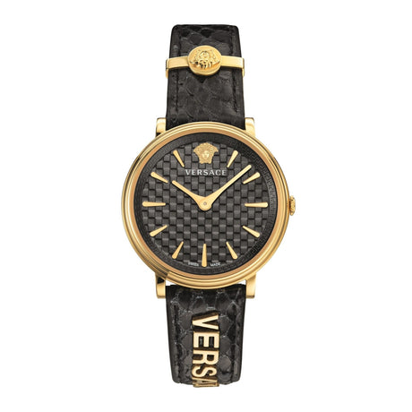 Versace V-Circle Black - Watches & Crystals