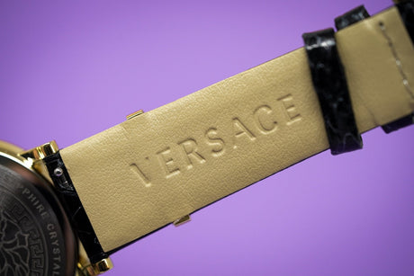 Versace V-Circle Black - Watches & Crystals