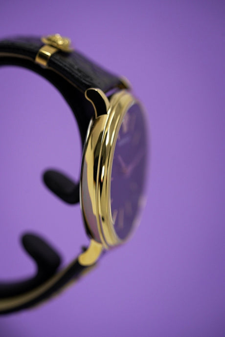 Versace V-Circle Black - Watches & Crystals