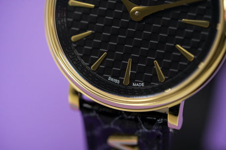 Versace V-Circle Black - Watches & Crystals