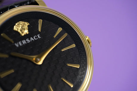 Versace V-Circle Black - Watches & Crystals