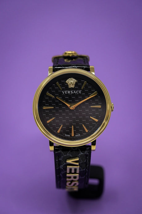 Versace V-Circle Black - Watches & Crystals