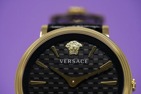 Versace V-Circle Black - Watches & Crystals