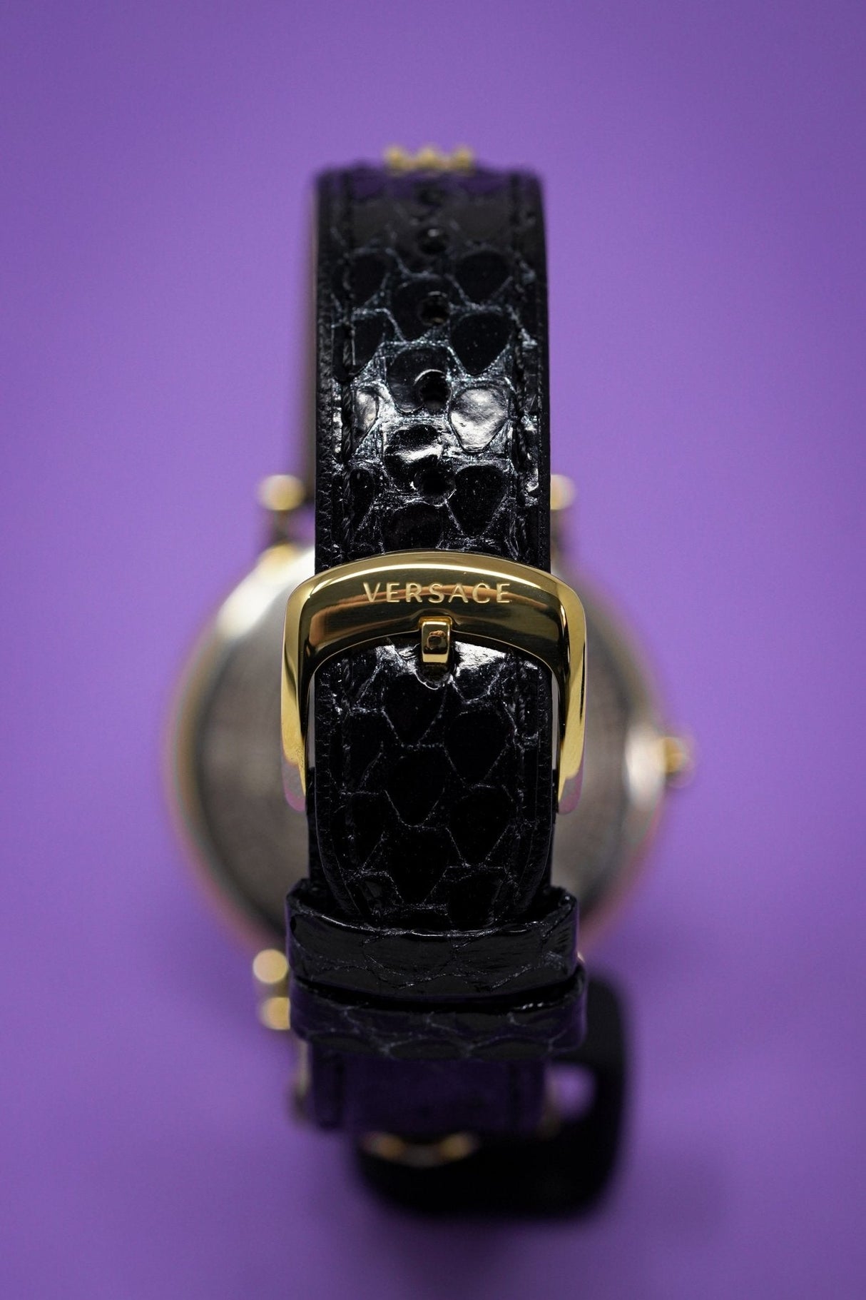 Versace V-Circle Black - Watches & Crystals