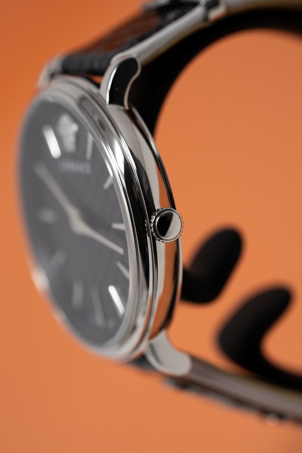 Versace V-Circle Stainless Steel - Watches & Crystals