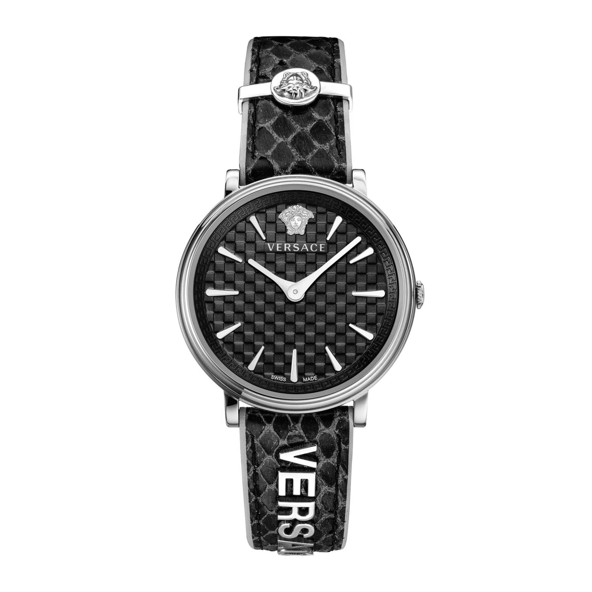 Versace V-Circle Stainless Steel - Watches & Crystals