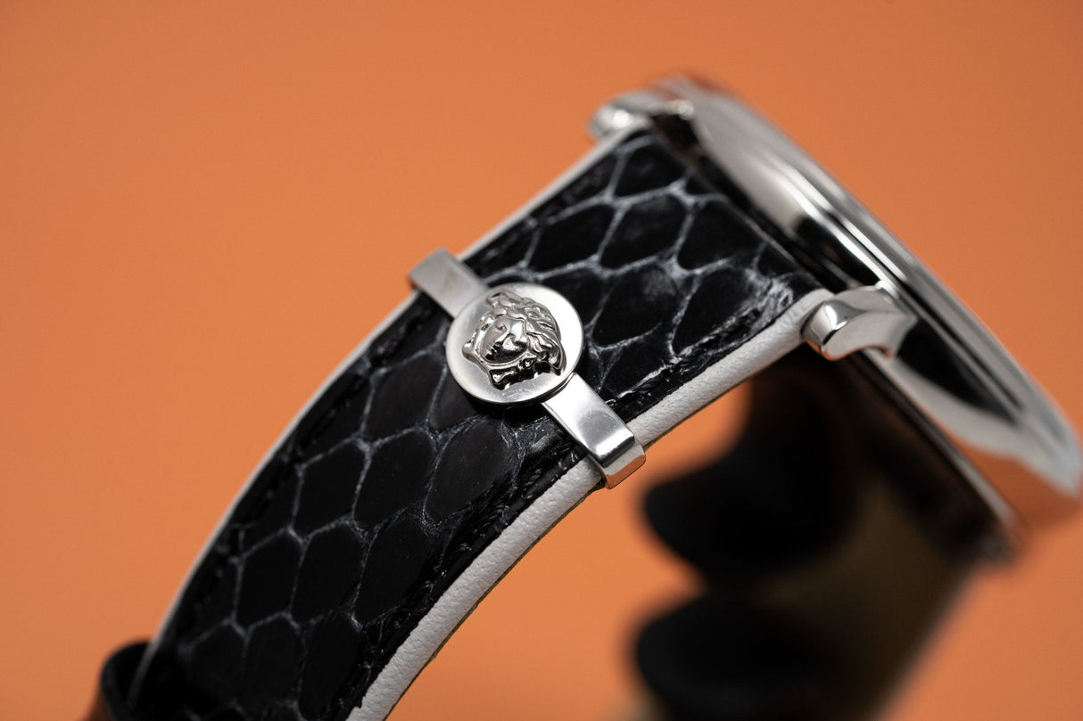 Versace V-Circle Stainless Steel - Watches & Crystals