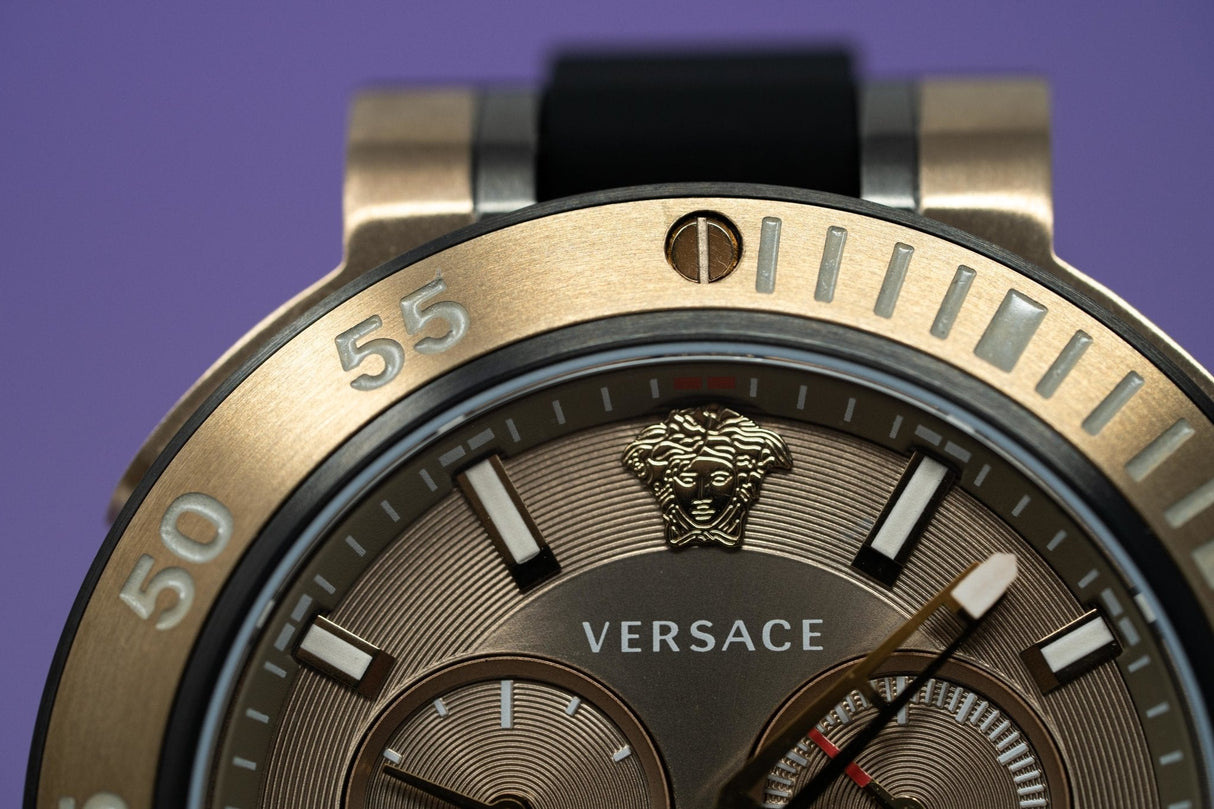 Versace V-Extreme GMT Brown - Watches & Crystals