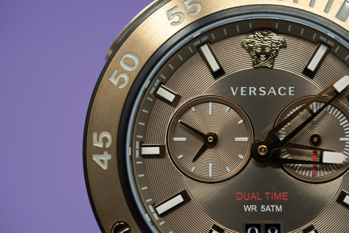 Versace V-Extreme GMT Brown - Watches & Crystals