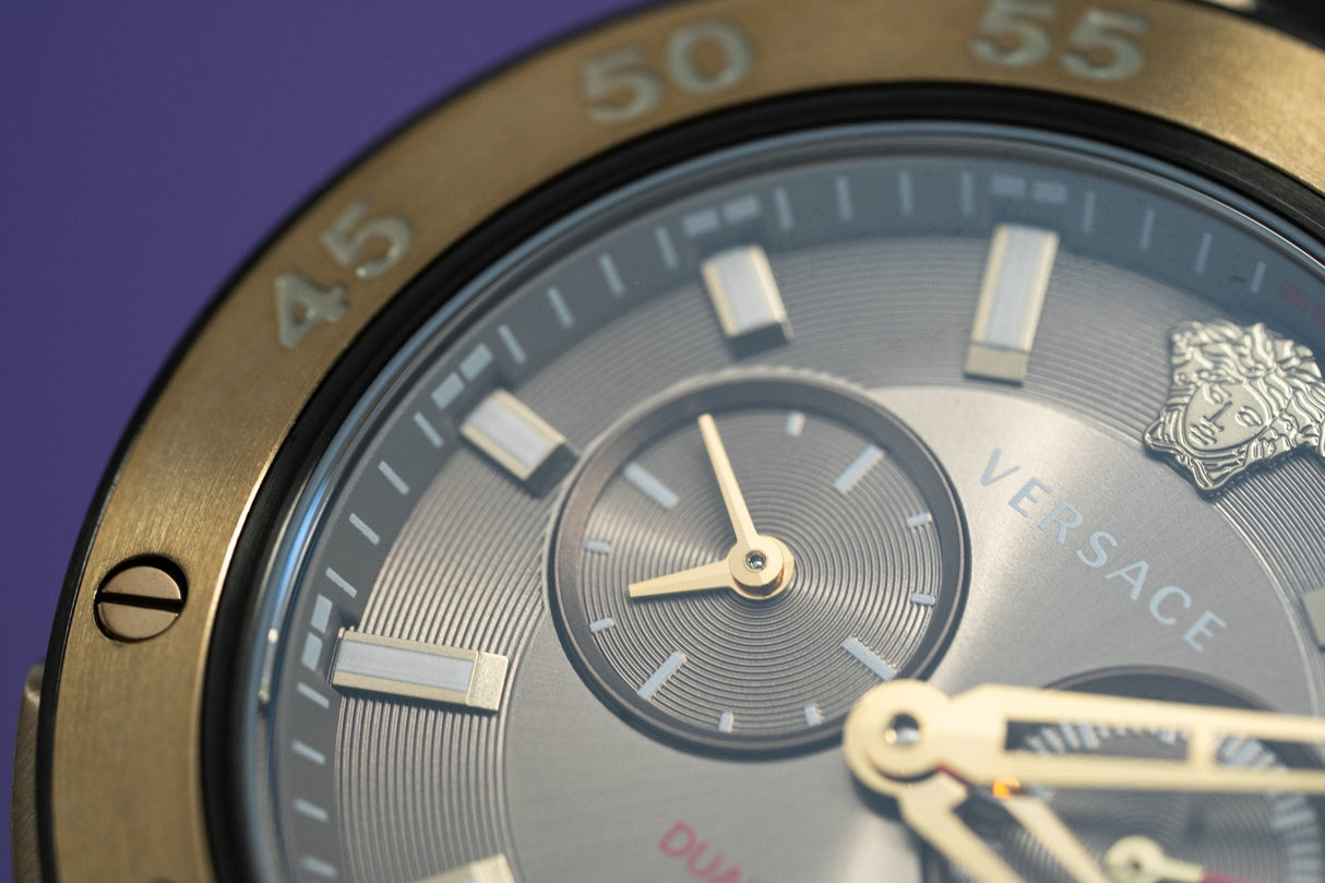 Versace V-Extreme GMT Brown - Watches & Crystals