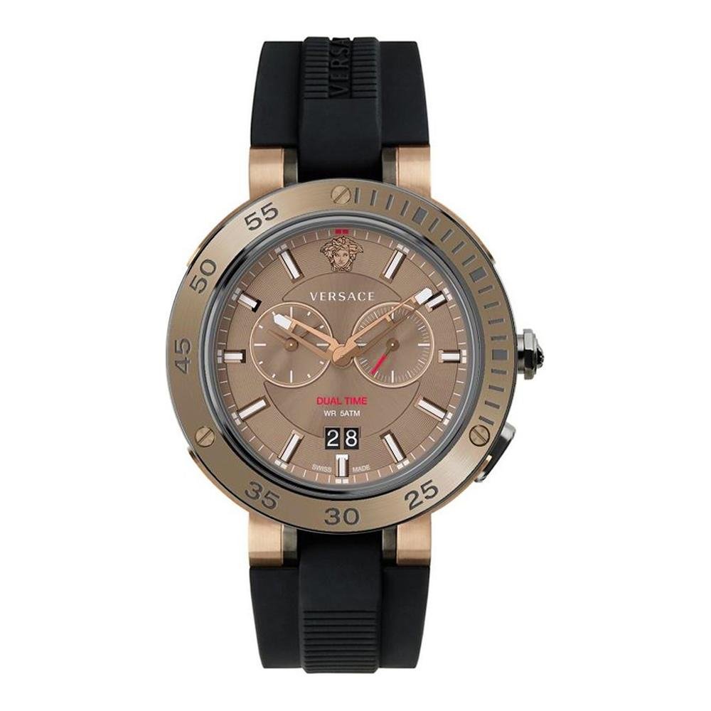 Versace V-Extreme GMT Brown - Watches & Crystals