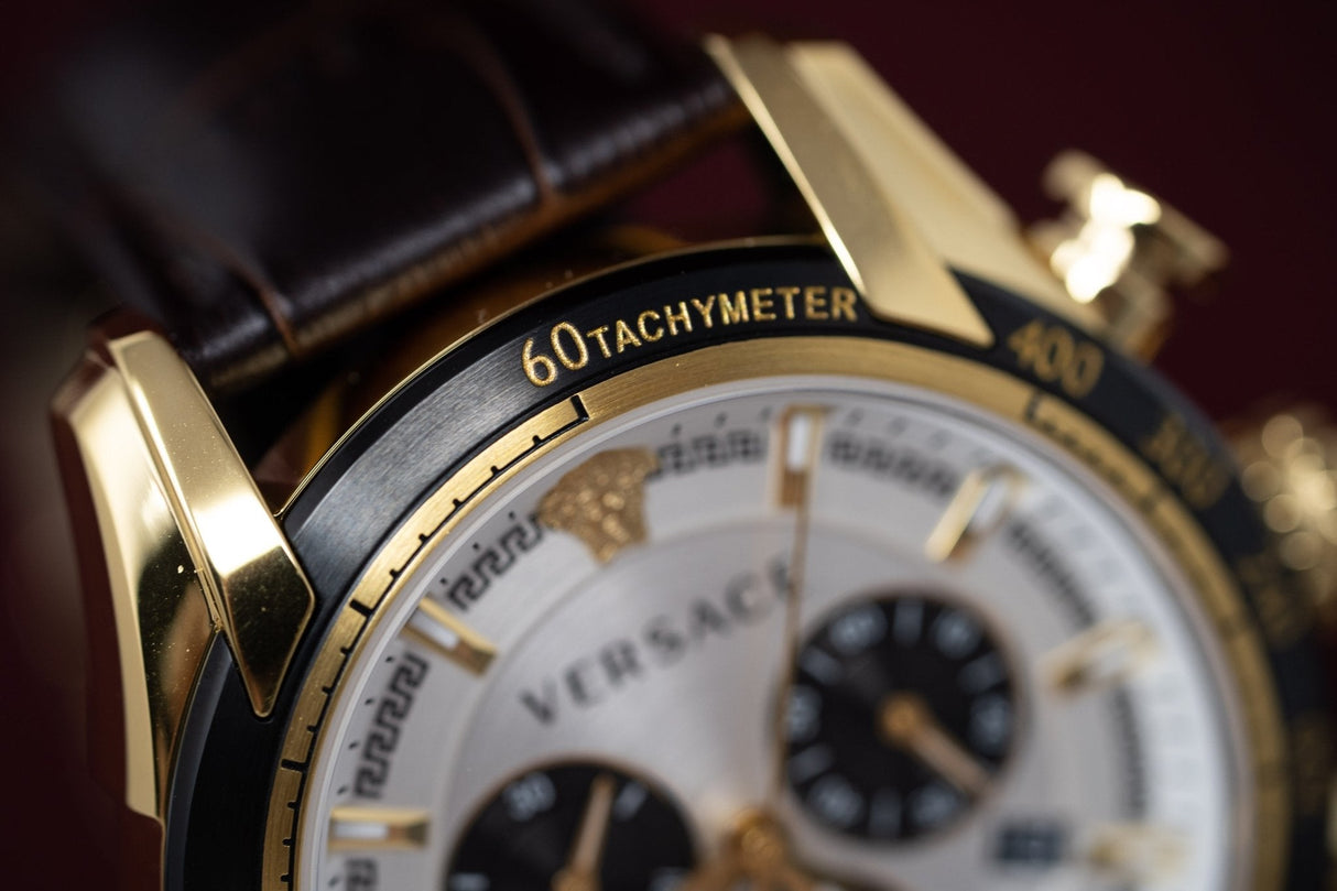 Versace V-Ray Chronograph IP Gold - Watches & Crystals