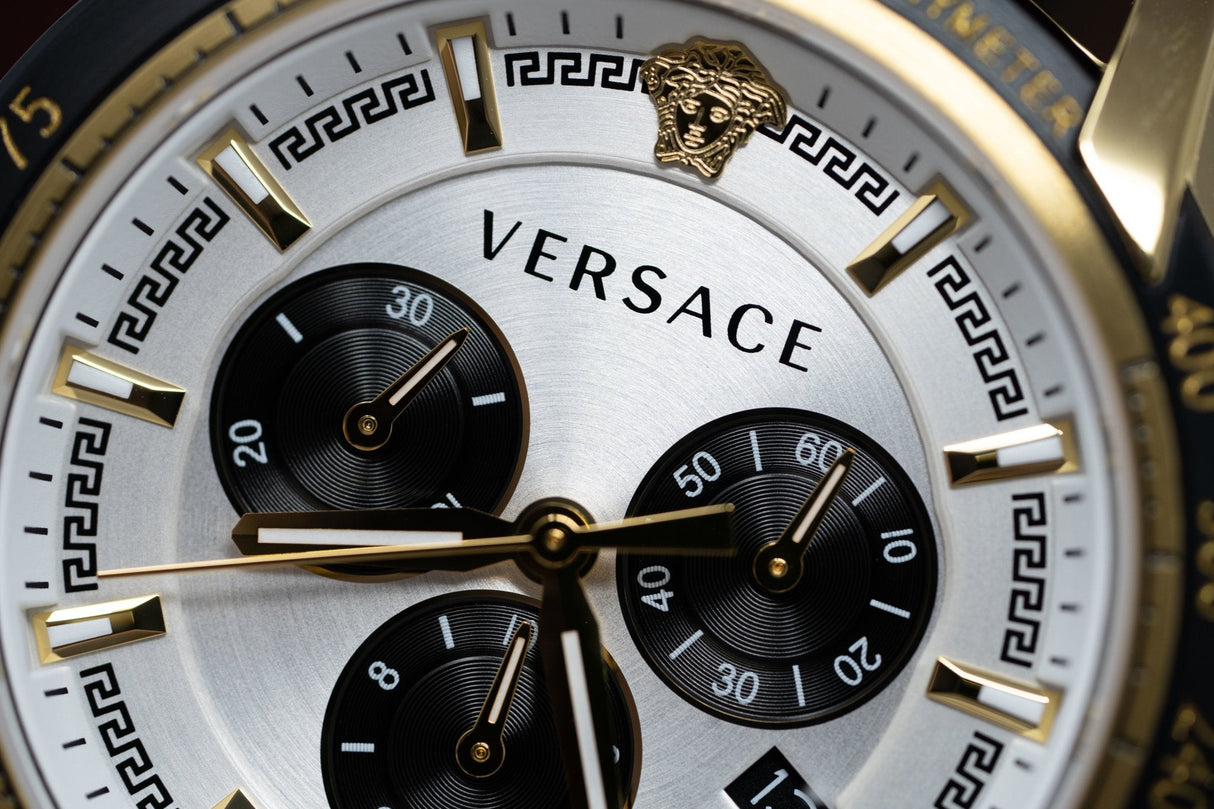 Versace V-Ray Chronograph IP Gold - Watches & Crystals