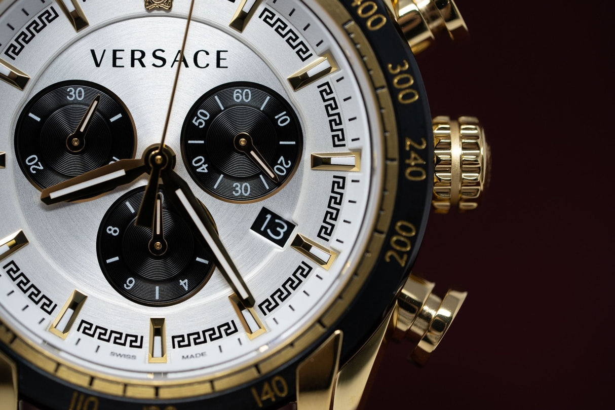 Versace V-Ray Chronograph IP Gold - Watches & Crystals