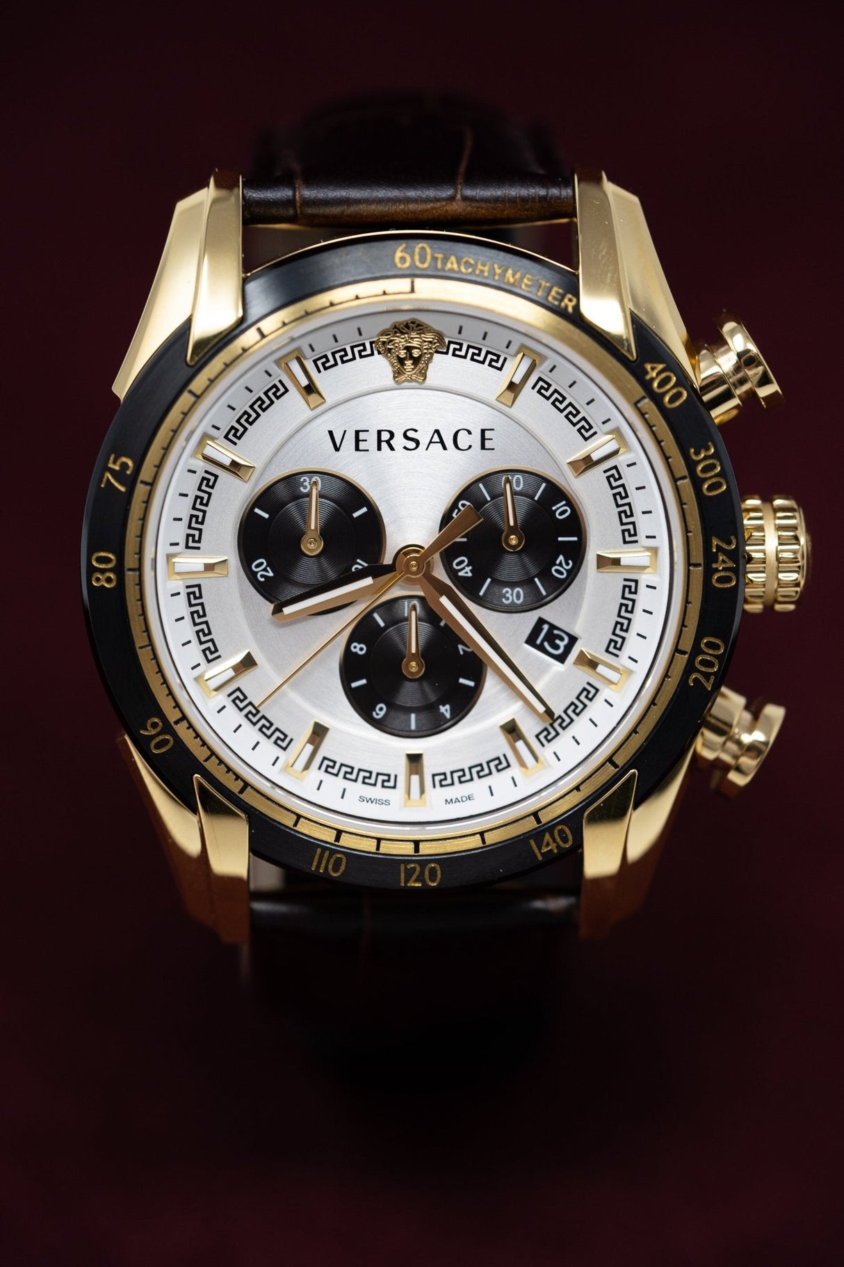Versace V-Ray Chronograph IP Gold - Watches & Crystals