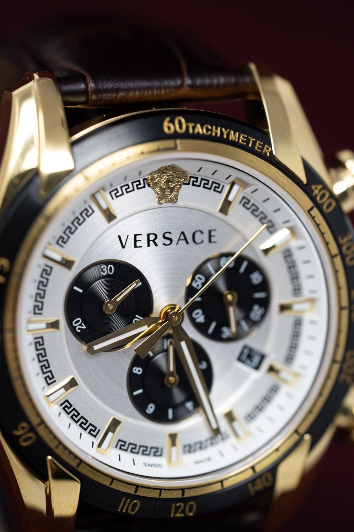 Versace V-Ray Chronograph IP Gold - Watches & Crystals