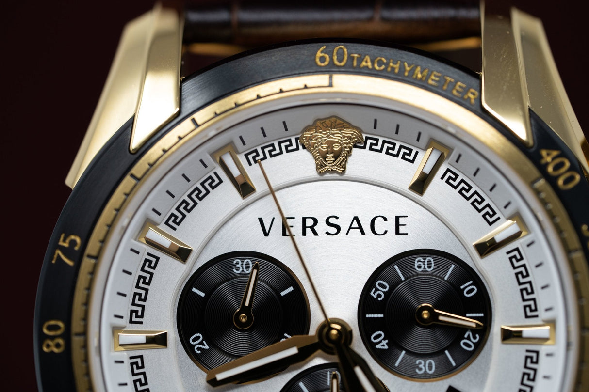 Versace V-Ray Chronograph IP Gold - Watches & Crystals