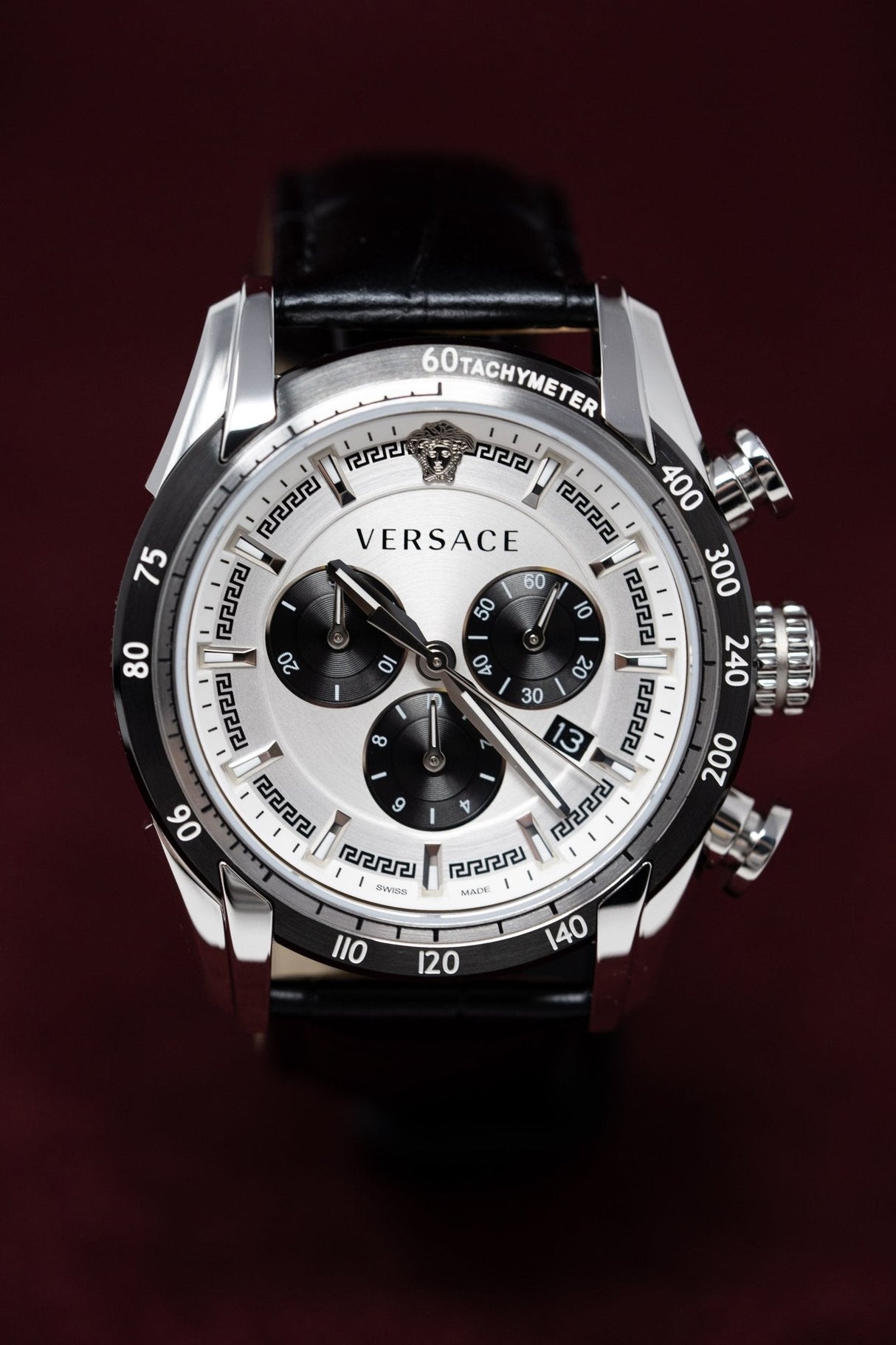 Versace V-Ray Chronograph Silver - Watches & Crystals