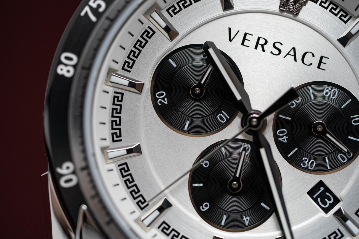 Versace V-Ray Chronograph Silver - Watches & Crystals