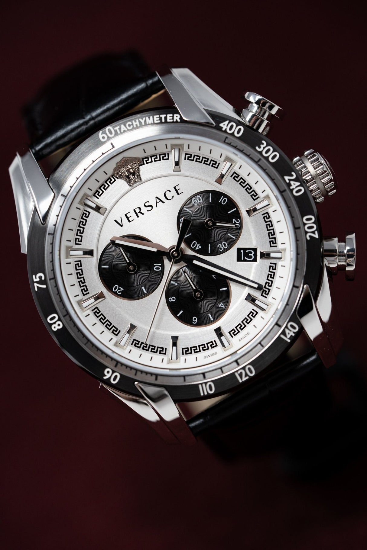 Versace V-Ray Chronograph Silver - Watches & Crystals