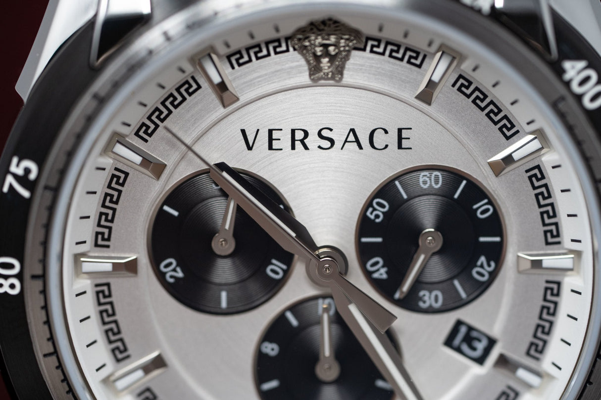 Versace V-Ray Chronograph Silver - Watches & Crystals