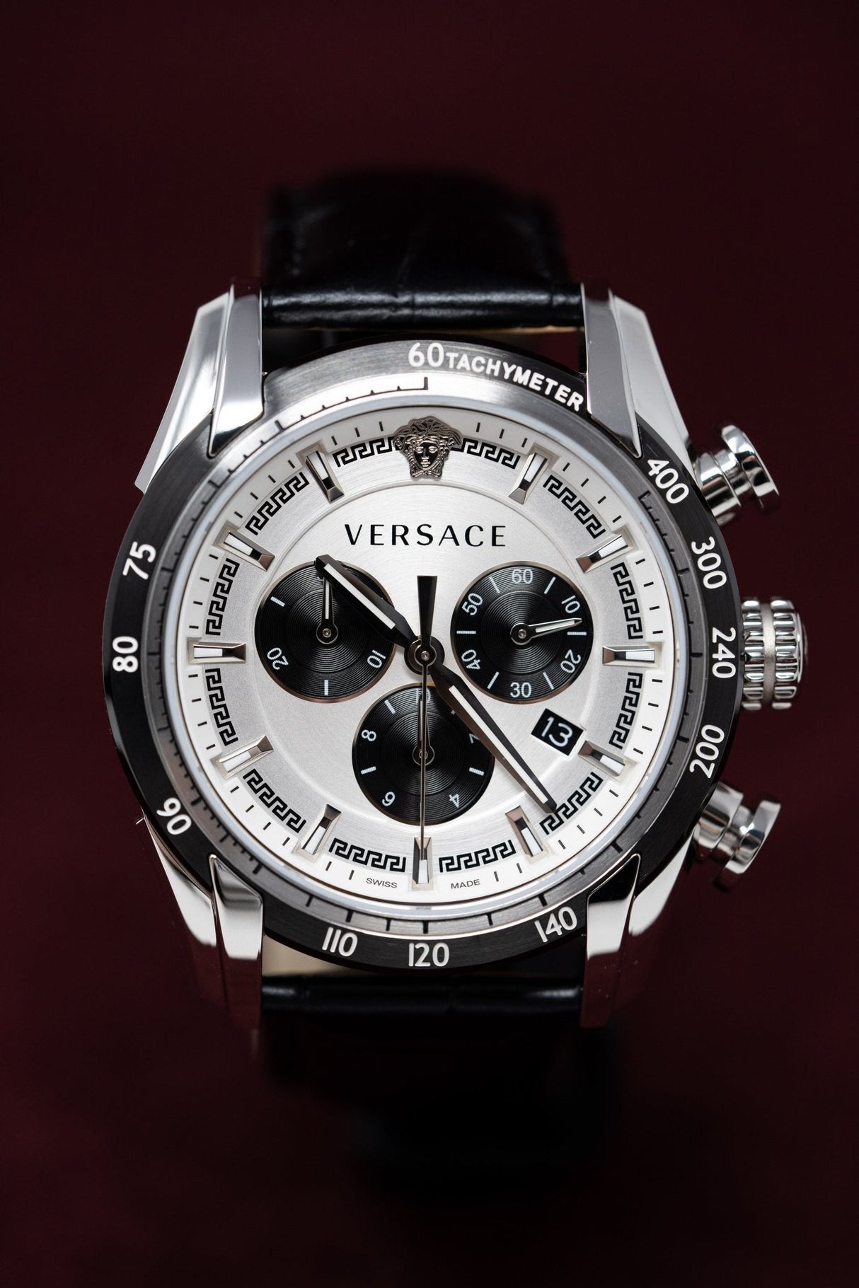 Versace V-Ray Chronograph Silver - Watches & Crystals
