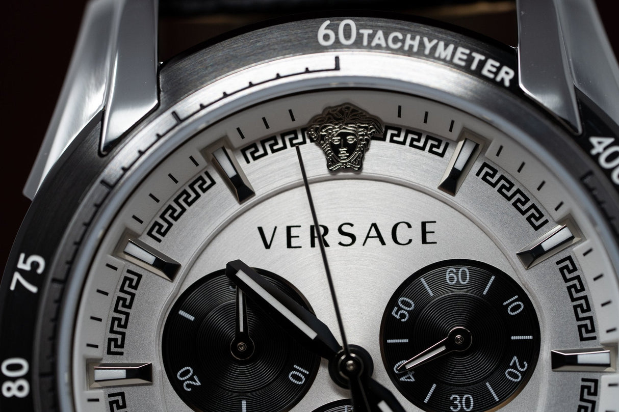 Versace V-Ray Chronograph Silver - Watches & Crystals