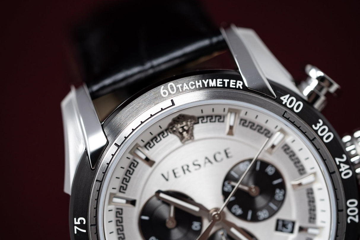 Versace V-Ray Chronograph Silver - Watches & Crystals
