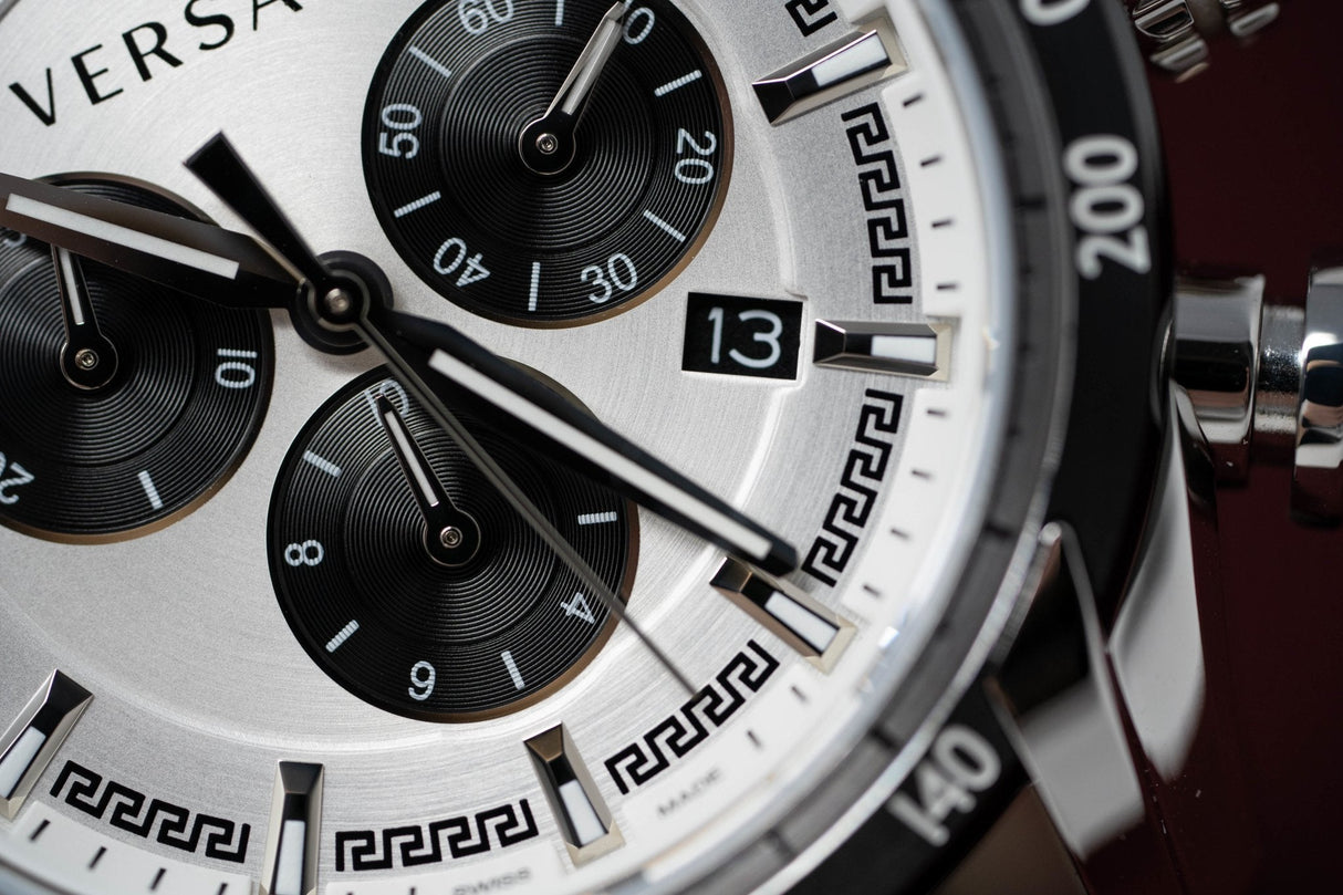 Versace V-Ray Chronograph Silver - Watches & Crystals