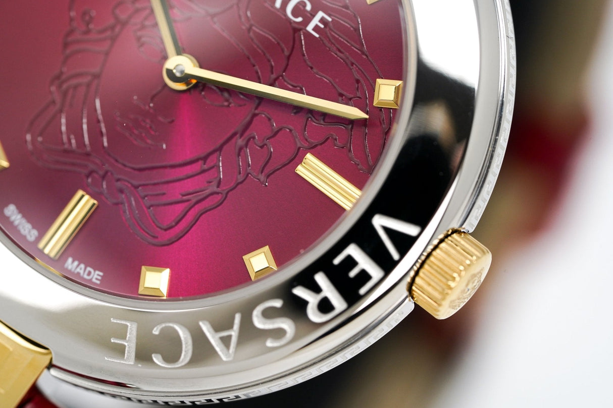 Versace Watch New Lady 38mm Red VE2J00321 - Watches & Crystals