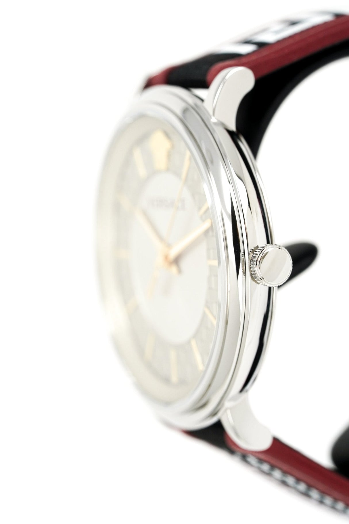 Versace Watch V-Circle 42mm Red VE5A01421 - Watches & Crystals