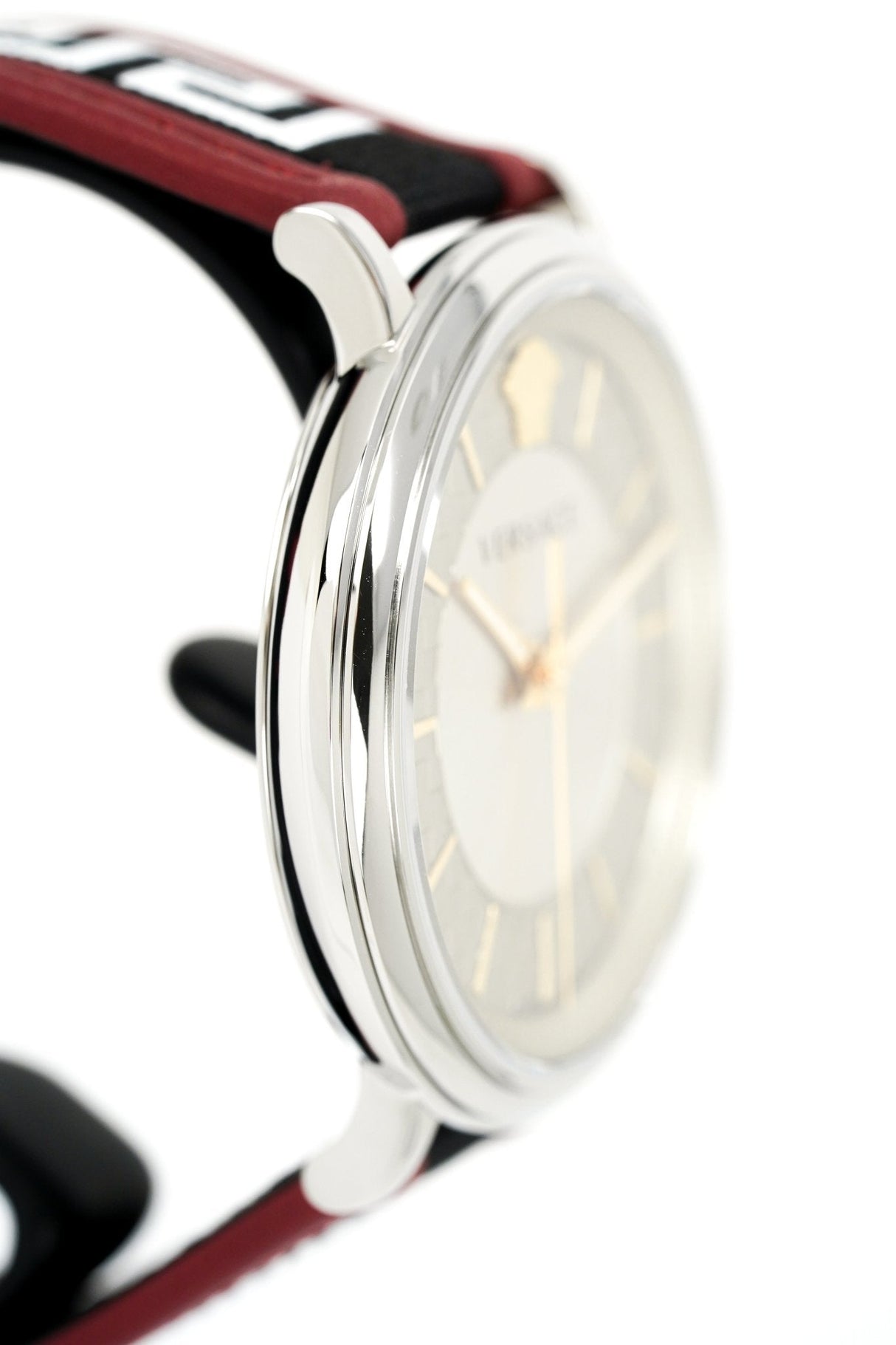 Versace Watch V-Circle 42mm Red VE5A01421 - Watches & Crystals