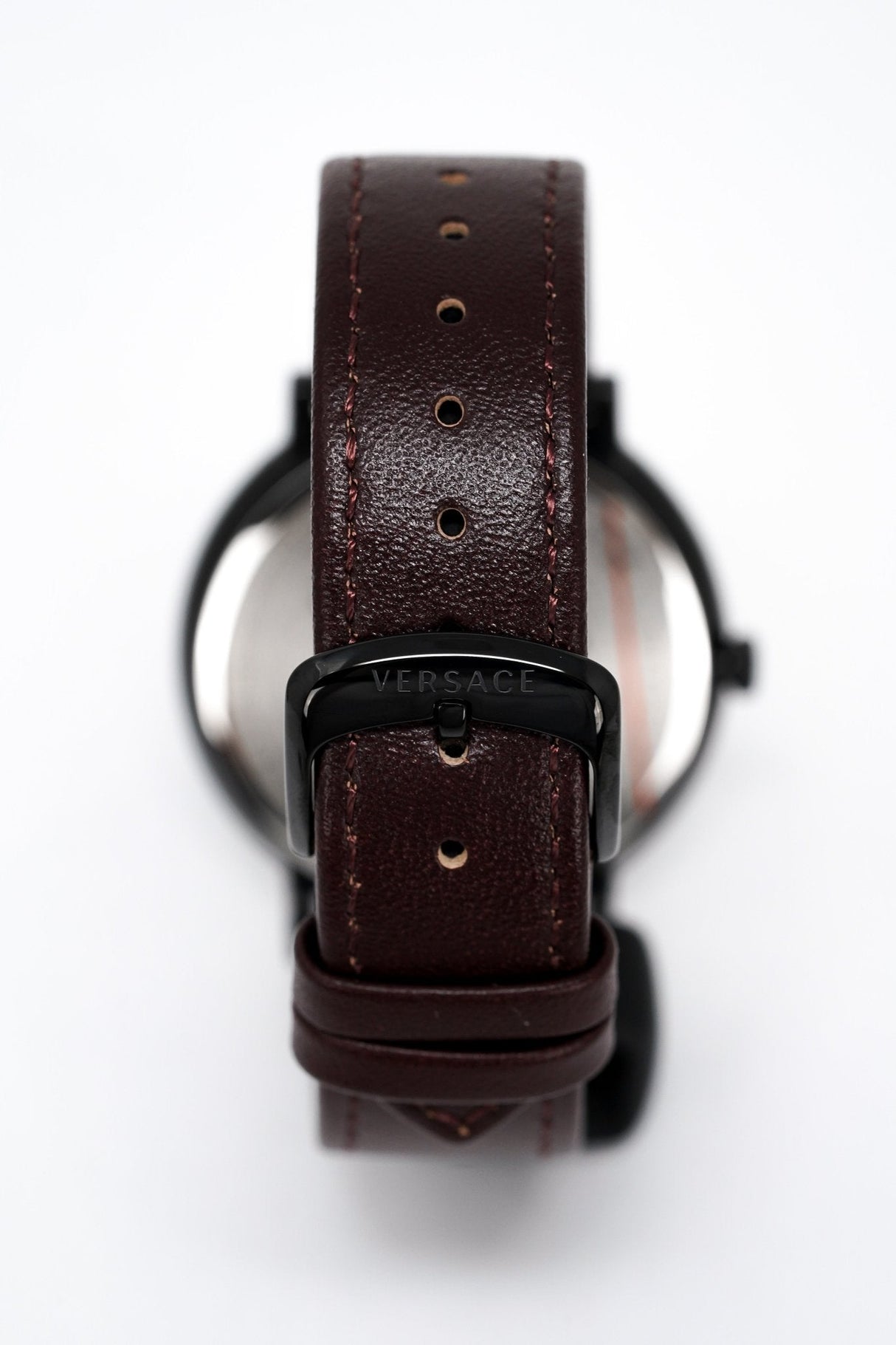 Versace Watch V-Circle Manifesto 38mm Brown VEBQ00419 - Watches & Crystals