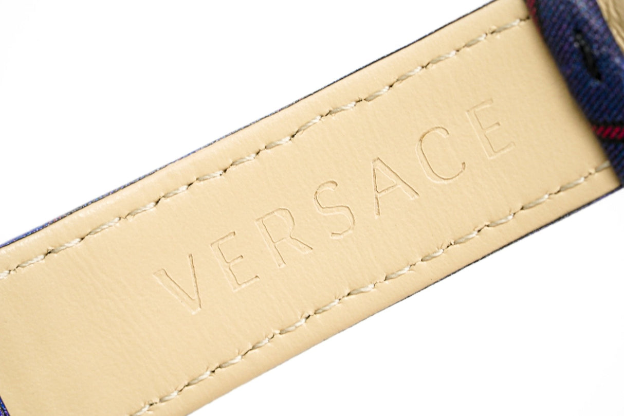 Versace Watch V-Circle The Clans E Blue Gold VE8100218 - Watches & Crystals