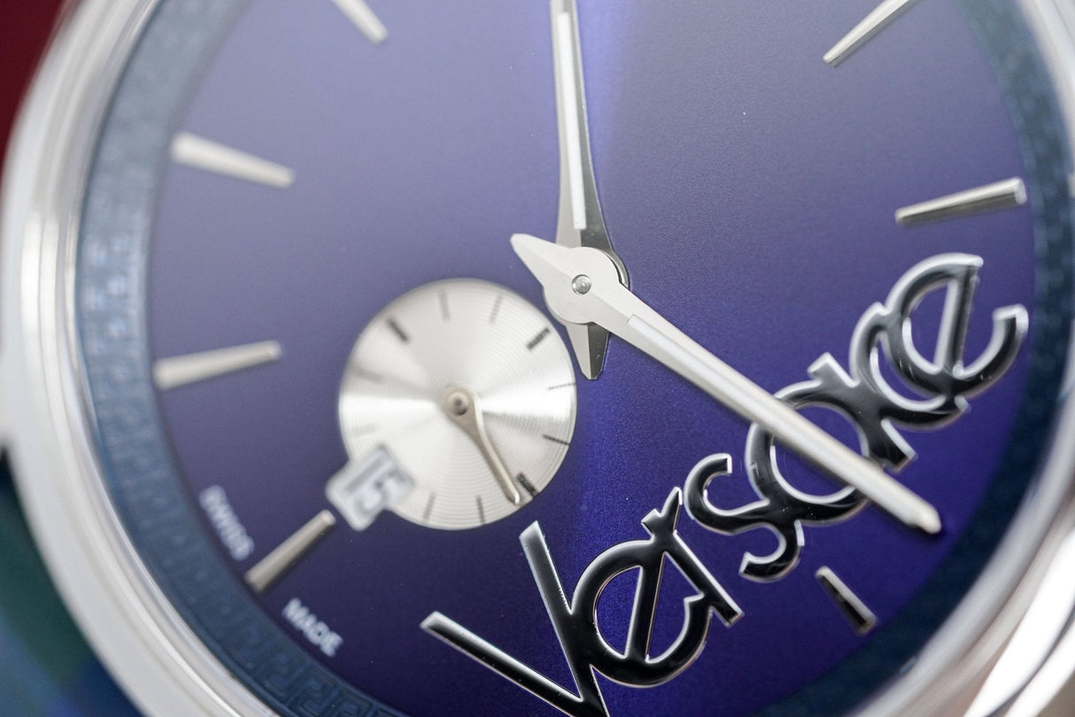 Versace Watch V-Circle The Clans E Blue VEBQ00118 - Watches & Crystals