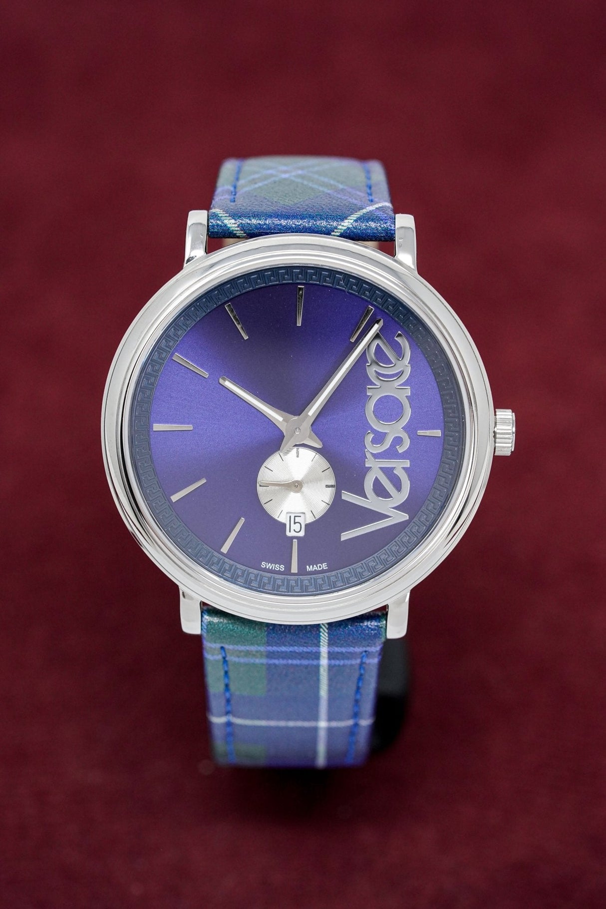 Versace Watch V-Circle The Clans E Blue VEBQ00118 - Watches & Crystals