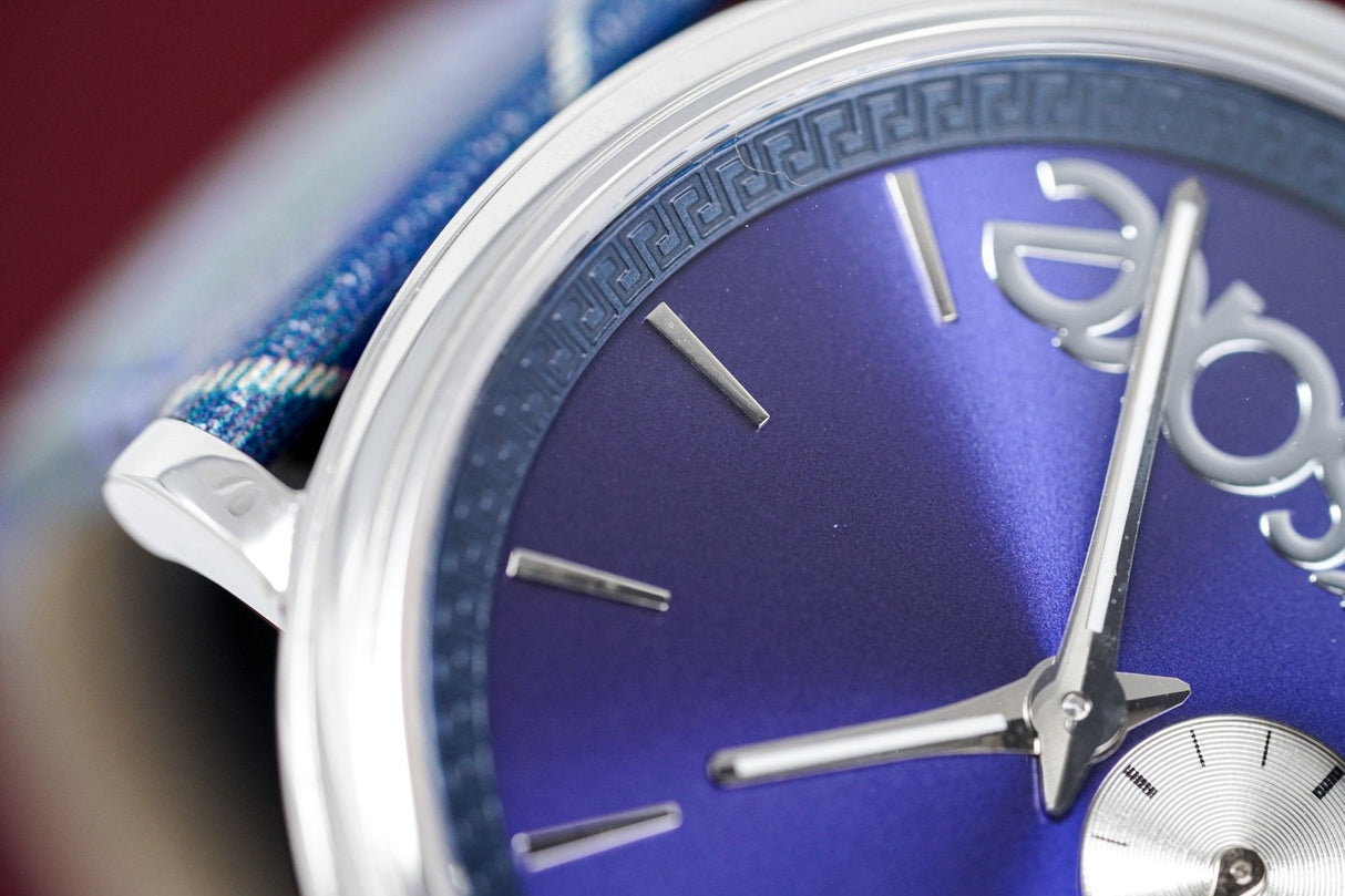 Versace Watch V-Circle The Clans E Blue VEBQ00118 - Watches & Crystals