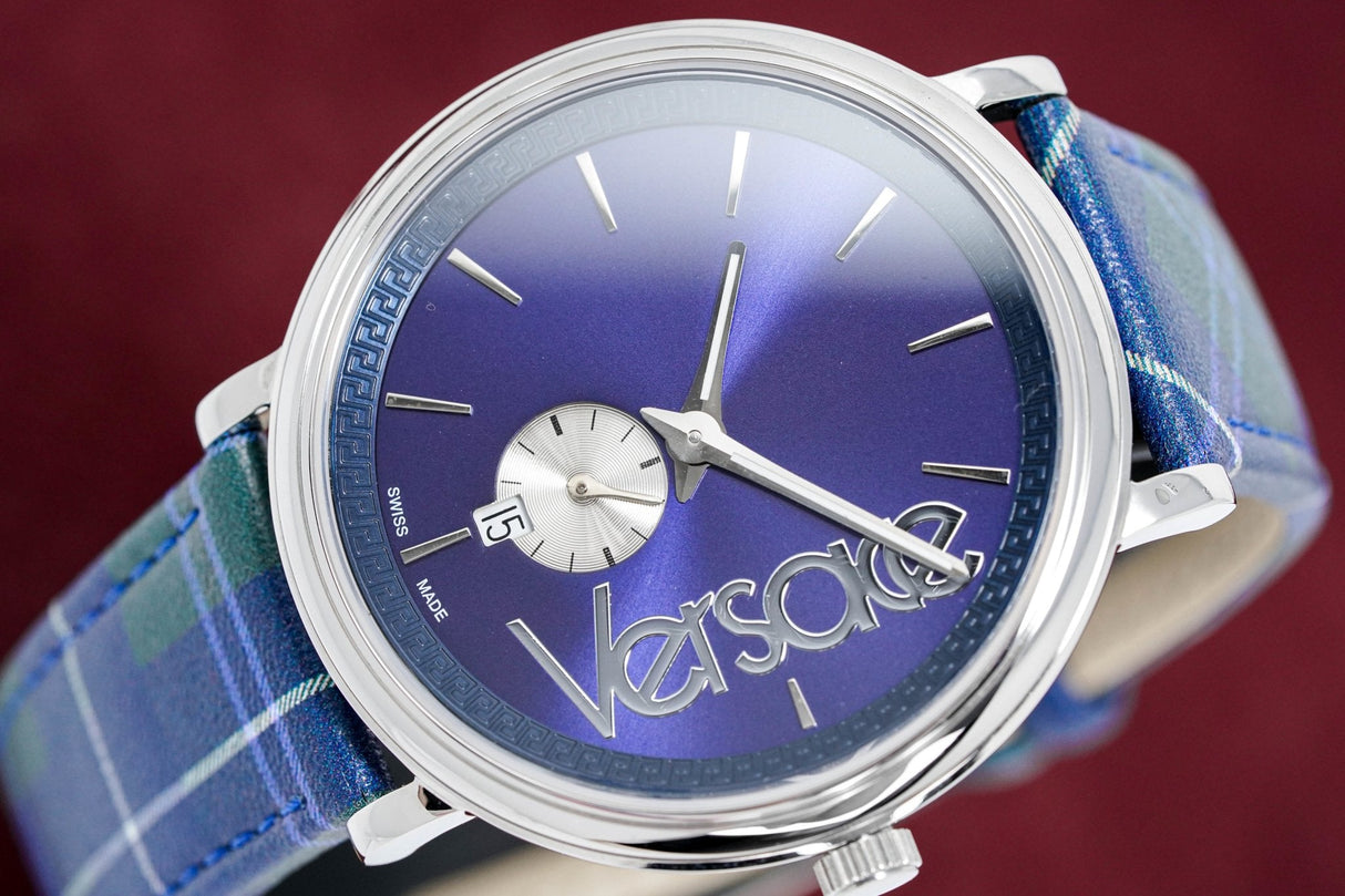 Versace Watch V-Circle The Clans E Blue VEBQ00118 - Watches & Crystals