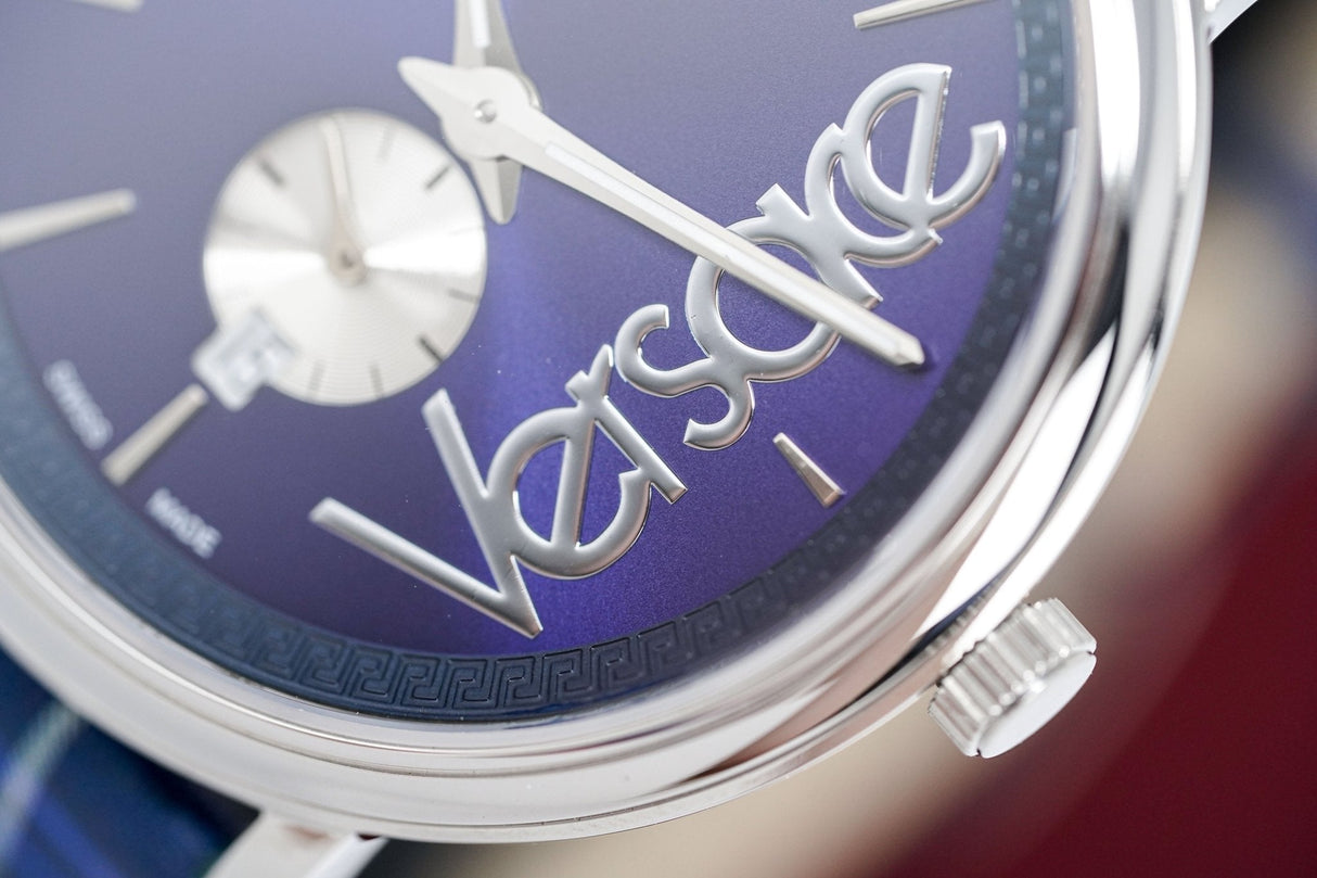 Versace Watch V-Circle The Clans E Blue VEBQ00118 - Watches & Crystals